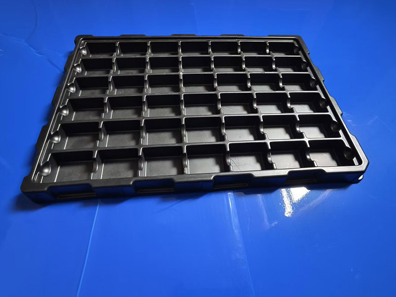 42格电子抗静电吸塑托盘定制