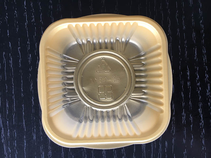 月饼镀金吸塑底托